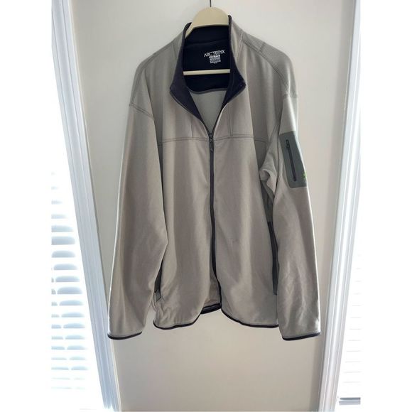 Arc'teryx Other - Arc’Teryx Full Zip Fleece Jacket Polartec Khaki 2XL